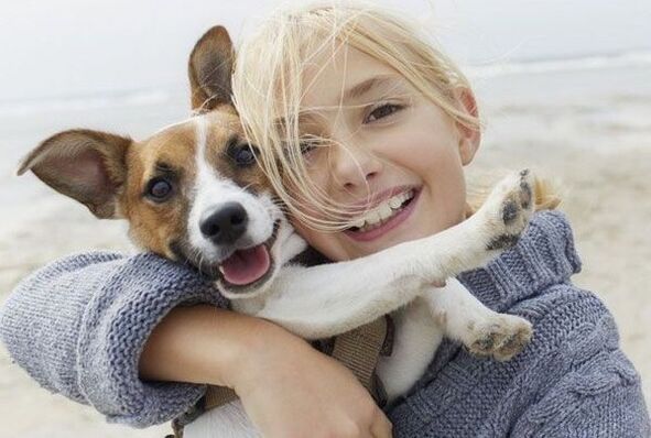 infezione parassitaria da un cane